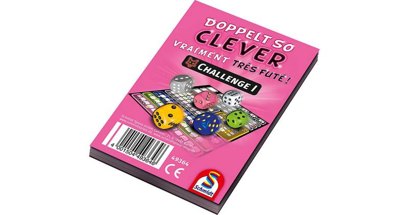 Doppelt so Clever Ersatzblock Challenge I von Schmidt Spiele