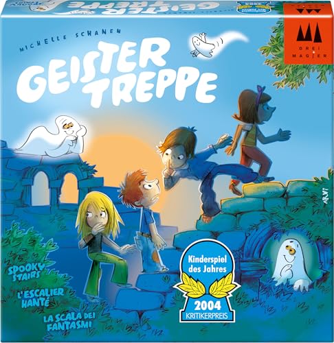 Drei Magier Spiele 40811 - Geistertreppe, Kinderspiel des Jahres 2004 von Schmidt Spiele