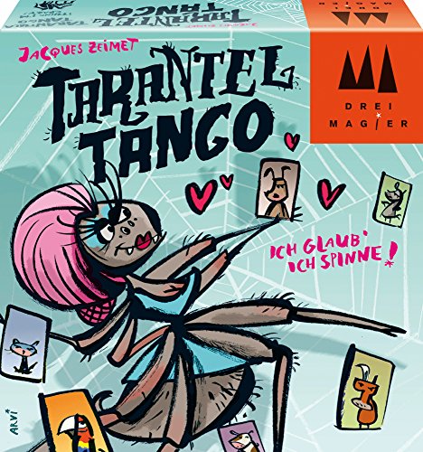 Schmidt Spiele 40851 Tarantel Tango, Drei Magier Kartenspiel von Schmidt Spiele