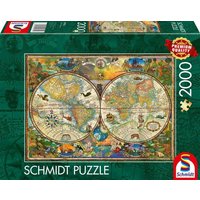 Schmidt Spiele - Gestalten der Erde, 2.000 Teile von Schmidt Spiele