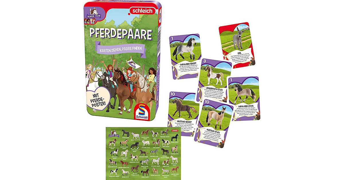 Kartenspiel Schleich Pferdepaare Kartenspiel Schleich Pferdepaare von Schmidt Spiele