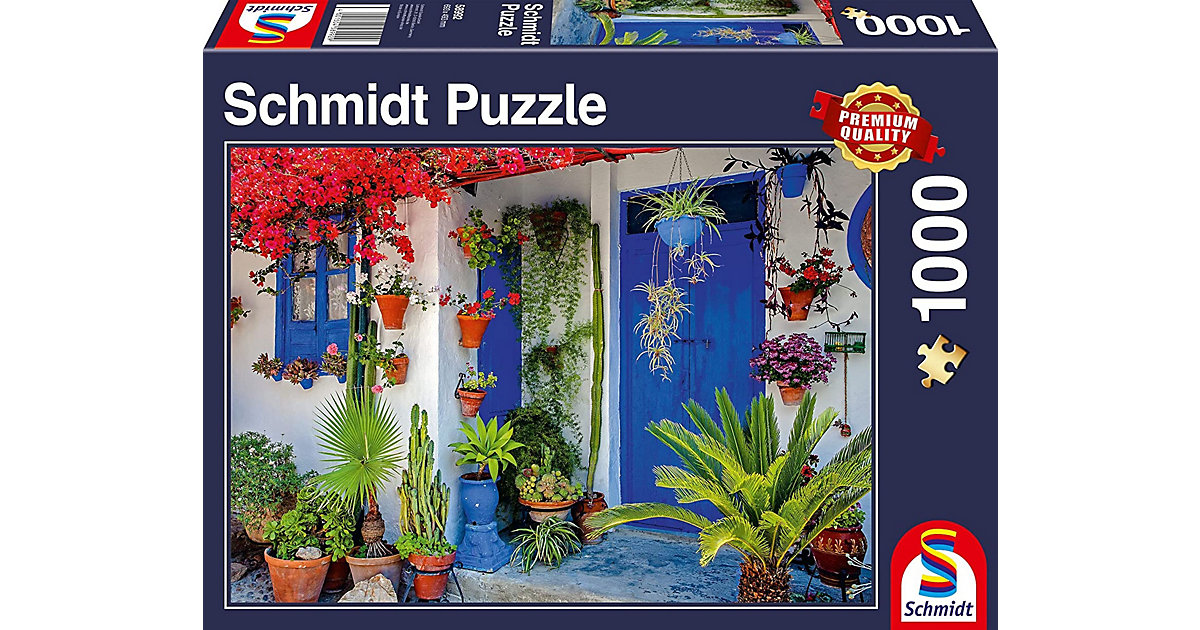Mediterrane Haustür Puzzle 1000 Teile Mediterrane Haustür Puzzle 1000 Teile von Schmidt Spiele
