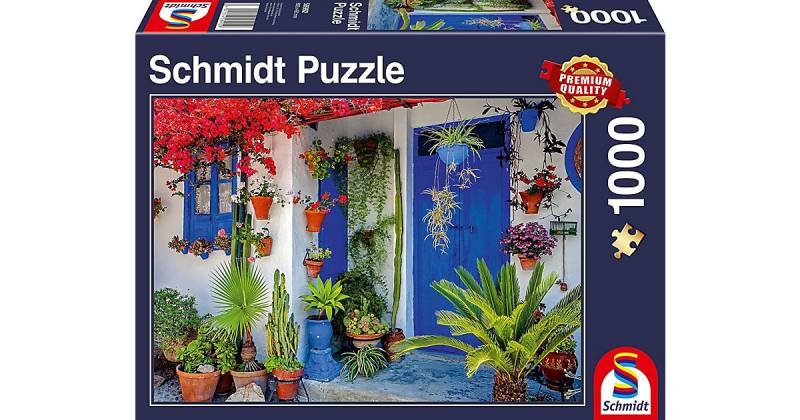 Mediterrane Haustür Puzzle 1000 Teile von Schmidt Spiele