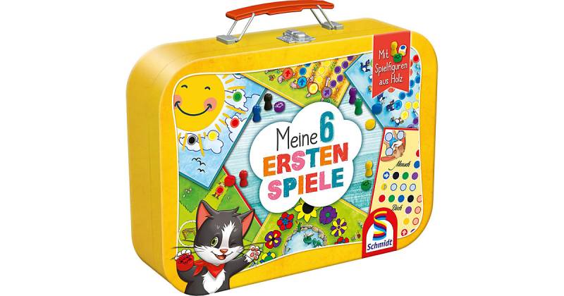 Meine 6 ersten Spiele (im Metallkoffer) von Schmidt Spiele