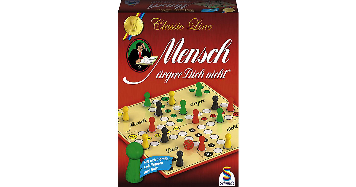 Mensch ärgere Dich nicht - Extra große Spielfiguren Mensch ärgere Dich nicht - Extra große Spielfiguren von Schmidt Spiele