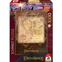 Puzzle The Lord of the Rings Middle Earth 1000 Teile Puzzle The Lord of the Rings Middle Earth 1000 Teile von Schmidt Spiele