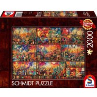 PU2000T.Genussvolle Auszeit, Auf Reisen mit Büchern und Wein von Schmidt Spiele