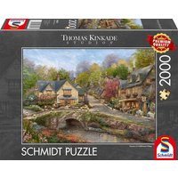 PU2000T.Kinkade Sommer in Cobblestone Village von Schmidt Spiele