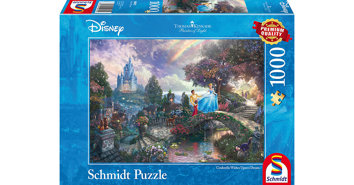 Puzzle 1000 Teile Thomas Kinkade, Disney Cinderella Puzzle 1000 Teile Thomas Kinkade, Disney Cinderella von Schmidt Spiele