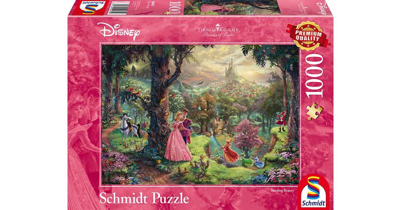 Puzzle 1000 Teile Thomas Kinkade Disney Dornröschen von Schmidt Spiele