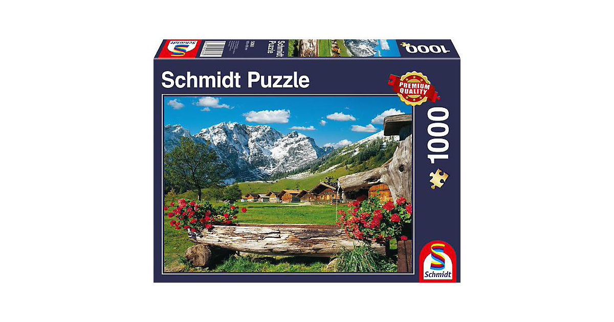 Puzzle 1000T Blick ins Bergidyll Puzzle 1000T Blick ins Bergidyll von Schmidt Spiele