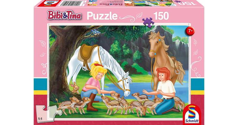 Puzzle Bibi & Tina, Am Steinbruch, 150 Teile von Schmidt Spiele