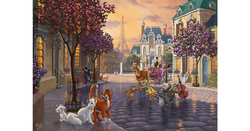 Puzzle Disney, The Aristocats, 1.000 Teile von Schmidt Spiele