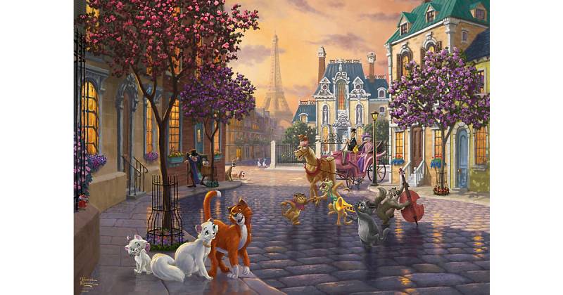 Puzzle Disney, The Aristocats, 1.000 Teile von Schmidt Spiele