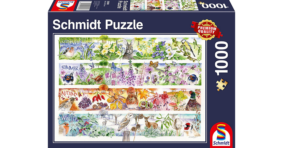 Puzzle Jahreszeiten von Schmidt Spiele
