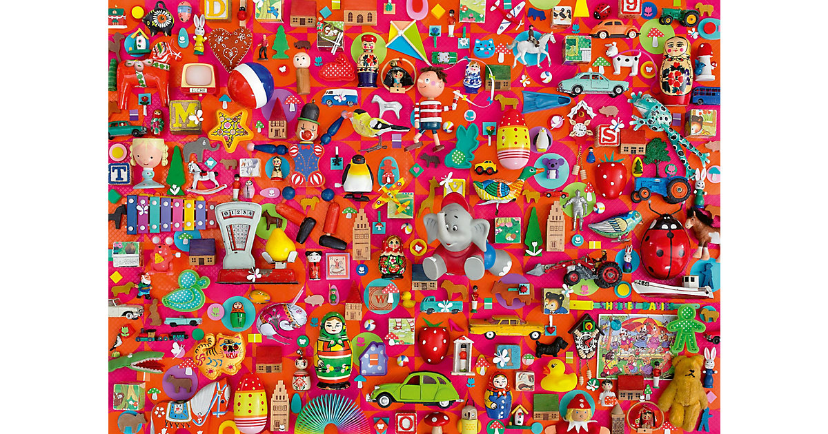 Puzzle S.Davies Vintage Spielzeug, 1.000 Teile Puzzle S.Davies Vintage Spielzeug, 1.000 Teile von Schmidt Spiele