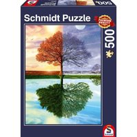 Puzzle Schmidt Spiele 58223 Jahreszeiten Baum 500 Teile von Schmidt Spiele