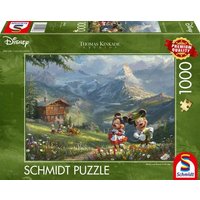 Puzzle Schmidt Spiele Disney Mickey & Minnie in den Alpen 1000 Teile Puzzle Schmidt Spiele Disney Mickey & Minnie in den Alpen 1000 Teile von Schmidt Spiele