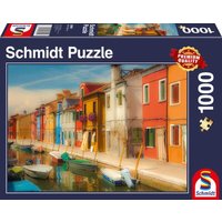 SCHMIDT 58991 Puzzle 1000 Teile Bunte Häuser der Insel Burano SCHMIDT 58991 Puzzle 1000 Teile Bunte Häuser der Insel Burano von Schmidt Spiele
