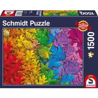 SCHMIDT 58993 Puzzle 1500 Teile Bunter Blätterwald SCHMIDT 58993 Puzzle 1500 Teile Bunter Blätterwald von Schmidt Spiele