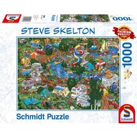 SCHMIDT 59965 Puzzle 1000 Teile Auszeit vom Alltag von Schmidt Spiele