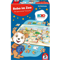 SCHMIDT SPIELE 40648 Kinderspiel Bobo Siebenschläfer, Im Zoo von Schmidt Spiele