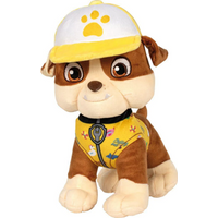 SCHMIDT SPIELE 42828 Paw Patrol, Rubble Summer Edition, 28 cm von Schmidt Spiele