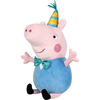 SCHMIDT SPIELE 42830 Peppa Pig, Schorsch Wutz, Party, 37 cm SCHMIDT SPIELE 42830 Peppa Pig, Schorsch Wutz, Party, 37 cm von Schmidt Spiele