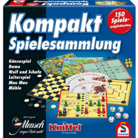 SCHMIDT SPIELE 49188 Kompakt-Spielesammlung von Schmidt Spiele