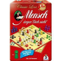 SCHMIDT SPIELE 49439 Classic Line, Mensch ärgere Dich nicht® in Metalldose von Schmidt Spiele