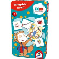 SCHMIDT SPIELE 51442 Bobo Siebenschläfer, Was gehört wozu? von Schmidt Spiele