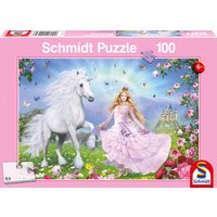 SCHMIDT SPIELE 55565 Prinzessin der Einhörner, 100 Teile von Schmidt Spiele