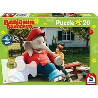SCHMIDT SPIELE 56275 Kinderpuzzle zum Kinofilm 20 Teile Benjamin Blümchen - Ferien im Zoo von Schmidt Spiele