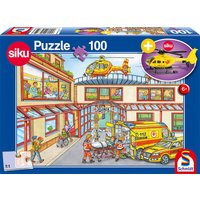 SCHMIDT SPIELE 56352 Rettungshubschrauber, 100 Teile, mit add on (Rettungshubschrauber) von Schmidt Spiele