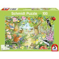 SCHMIDT SPIELE 56370 Tiere im Wald, 100 Teile von Schmidt Spiele
