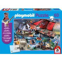 SCHMIDT SPIELE 56382 Piraten, 60 Teile, mit Add-on (Original Figur) von Schmidt Spiele