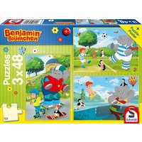 SCHMIDT SPIELE 56401 Sport und Spiel mit Törööö!, 3x48 Teile von Schmidt Spiele