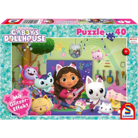 SCHMIDT SPIELE 56472 Kinderpuzzle 40 Teile Gabby's Dollhouse Miau-ziger Partyspaß von Schmidt Spiele