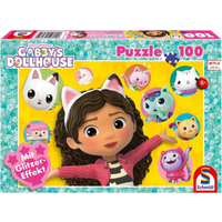 SCHMIDT SPIELE 56475 Kinderpuzzle 100 Teile Gabby's Dollhouse Gabby und ihre Freunde von Schmidt Spiele