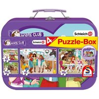 SCHMIDT SPIELE 56515 Schleich, Horse Club, Puzzle-Box von Schmidt Spiele