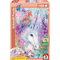 SCHMIDT SPIELE 56530 Kinderpuzzle 100 Teile Sanfte Einhornschönheit von Schmidt Spiele