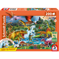 SCHMIDT SPIELE 56535 Kinderpuzzle 200 Teile Faszinierende Urzeitriesen von Schmidt Spiele