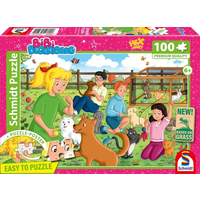 SCHMIDT SPIELE 56541 Kinderpuzzle 100 Teile Bibi Blocksberg, Tierpension von Schmidt Spiele
