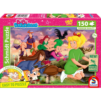 SCHMIDT SPIELE 56542 Kinderpuzzle 150 Teile Bibi Blocksberg, Hexenrennen von Schmidt Spiele