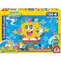 SCHMIDT SPIELE 56545 Kinderpuzzle 100 Teile SpongeBob, Abenteuer in Bikinibottom von Schmidt Spiele
