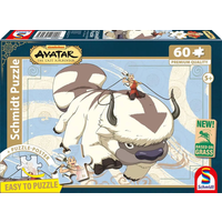 SCHMIDT SPIELE 56553 Kinderpuzzle 60 Teile Avatar, Appa und Aang von Schmidt Spiele