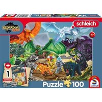 SCHMIDT SPIELE 56565 Puzzle 100 Teile Eldrador, Kampf um den Superkristall, mit Add-on von Schmidt Spiele