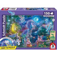 SCHMIDT SPIELE 56576 Kinderpuzzle 150 Teile Das Märchen vom Einhorn von Schmidt Spiele