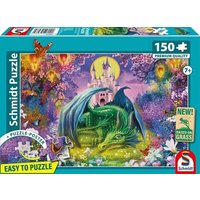 SCHMIDT SPIELE 56577 Kinderpuzzle 150 Teile Kleiner Drache von Schmidt Spiele
