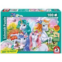 SCHMIDT SPIELE 56583 Kinderpuzzle 100 Teile Einhorn-Schnappschuss von Schmidt Spiele